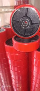 Xe nâng tay Bánh xe pu 160x50 vòng bi 6204