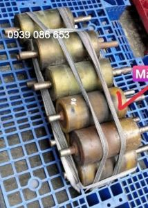 Boc Pu con lăn 120mm dai 220mm 60shore